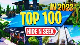 TOP 100 Best HIDE AND SEEK Maps In 2023 | Fortnite Hide N Seek Map CODES 2023