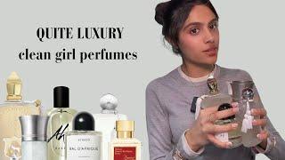 TOP 10 Clean Girl PERFUMES for women| Niche Fragrances I Quite Luxury 🫧