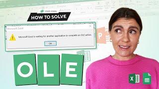 How to Solve OLE Action Error in #Excel! Why It's Happening and 3 Fixes