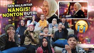 GEN HALILINTAR NANGIS NONTON PUTRI ARIANI DI AGT, DAPAT GOLDEN BUZZER, BANGGA