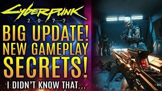 Cyberpunk 2077 - HUGE NEWS UPDATE!  Gunplay Improvements, New Gameplay Details and More!