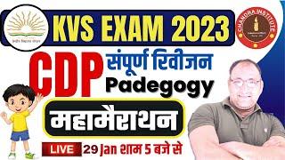 संपूर्ण CDP | Complete CDP Pedagogy Revision Class | KVS PRT/TGT/PGT - CDP महमैराथन Class 2023 |