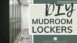 DIY Mudroom Lockers