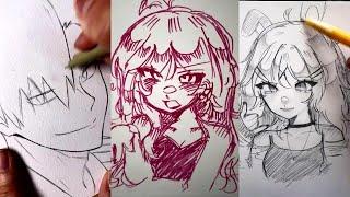 ️Art drawing  tiktok compilations  ~ Anime  #157