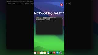 MAC TIPS - HOW TO LEARN INTERNET SPEED WITH TERMINAL?