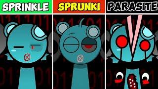 Incredibox Sprinkle VS Sprunki Sprinkle VS Parasite Sprinkle