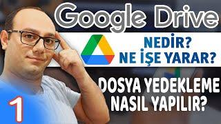 GOOGLE DRIVE NEDIR | DETAYLI ANLATIM | DOSYA YUKLEME | YEDEKLEME NASIL YAPILIR? | 2022