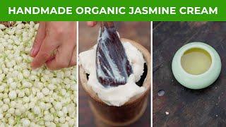 Mastering Rural Crafts Handmade Jasmine Cream  Village Life & Organic Craftsmanship