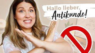 Mit wem ich NICHT (mehr) arbeite: Hallo liebe:r Antikund:in!