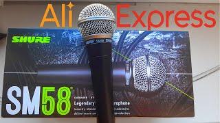 Fake Shure SM58 from Ali Express | Shure SM58 for $30