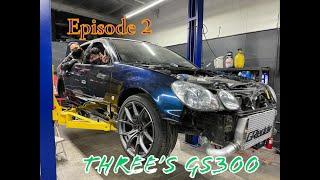 Three`s GS300 Build Episode 2: Engine comes out again for the last time! New parts and HPS visit!