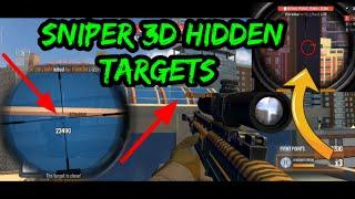 Sniper3D hidden targets locations pvp arena interesting hidden enemies locations#Sniper3dassassin#