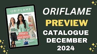 Oriflame Preview Catalogue December 2024