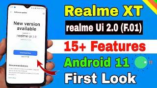 Realme XT realme ui 2.0 F.01 Android 11 update | 15 new features, realme XT realme ui 2.0 new update