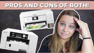 Pros & Cons: Epson Ecotank vs Sawgrass Sublimation Printer