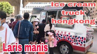 Ice Cream truck in Hongkong || vlog tkw hongkong ||#shorts