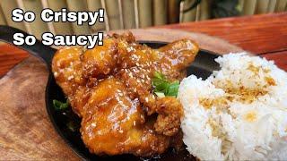 Saucy Crispy Orange Chicken!