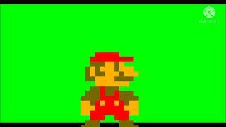 Mario victory green screen