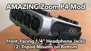 Zoom PodTrak P4 Modification