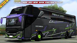 SHARE Livery mod jb3 new dobel cortas AE ART‼️ | FREE PPL‼️#bussid #sharelivery