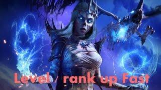Neverwinter how to rank/ level up fast