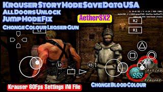 (USA) Jack Krauser Unlock Story Mode Save Data+settings | aethersx2 | @RKGamingEmu