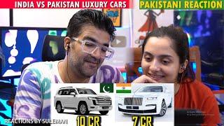 Pakistani Couple Reacts To India Luxury Cars Vs Pakistan Luxury Cars | Price | Model | Features ETC
