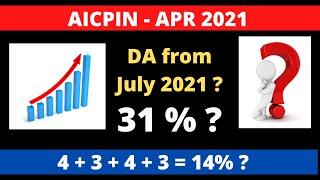 AICPIN - APR 2021 - DA Hike for July 2021 ? Important Details