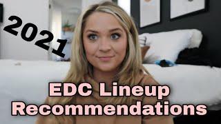 EDC Las Vegas 2021 Lineup Recommendation... Stage by Stage!