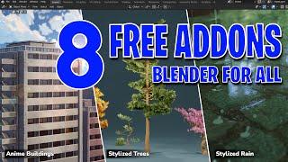 Free Blender Addons INSANELY Good For ALL!