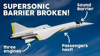 Huge breakthrough in Concorde 2.0 - XB-1 Test Flight