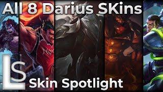 ALL DARIUS SKINS - Skin Spotlight - League of Legends - Patch 10.10