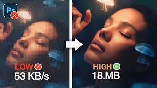 Low to High Quality/Resolution Photo/Image in Android [Hindi] 2020