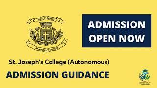 St  Joseph's College Admission In Bangalore - Admission Guidance