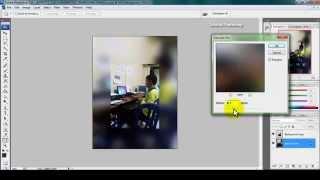 Cara Membuat Foto Belakang Blur Seperti DSLR di Photoshop CS3