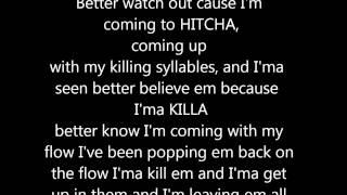 FAST RAP LYRICS-Crucified-Youtube Choppers Verse(Fast Part)