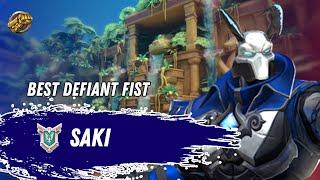 defiant fist androxus 35 kills saki (master ) Paladins ranked gameplay