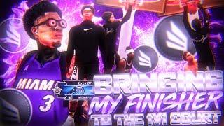 I TOOK MY DEMIGOD INTERIOR FINISHER TO THE COMP STAGE 1V1 COURT! INSANE CONTACT DUNKS NBA 2K20 STAGE