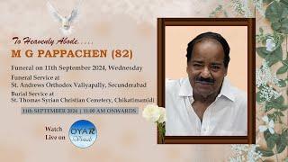 M G Pappachen (82) | Funeral Service | Oyar Visuals