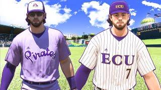 East Carolina Jerseys in MLB The Show 24! | East Carolina (ECU Pirates) Uniform Tutorial