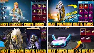 Next Classic Crate Bgmi | Next Premium Crate Bgmi | Supply/Custom Crate Pubg| McLaren Super Car Back