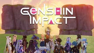Squid Game x Genshin Episode 4 | Unfair World [Genshin Impact Parody Video]