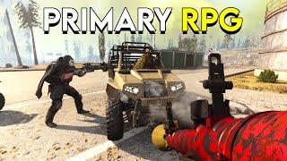 Using the RPG as a Primary Weapon in CoD Warzone
