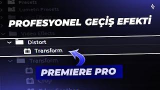 PROFESYONEL GEÇİŞ EFEKTİ NASIL YAPILIR? (Adobe Premiere Pro)