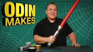 Odin Makes: A lightsaber made from duct tape, PVC, and foam