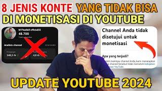 Monetisasi YouTube 2024 - Channel kayak gini Biasanya Ditolak Monetisasi