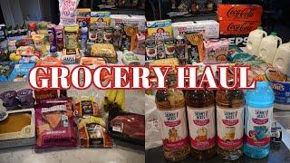 LARGE GROCERY HAUL | WALMART & HEB HAUL