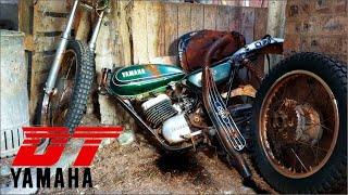 Restoration Of An Abandoned Yamaha DT 250 - Genuine Barn Find!