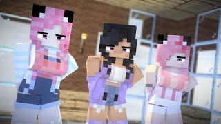 DARLING OHAYO YAY! ARIGATO TUTU SWEET APHMAU, KC, MEU SAN - MINECRAFT ANIMATION #shorts