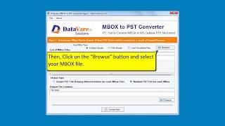 How to Convert MBOX to Outlook PST with Some Easy Steps?